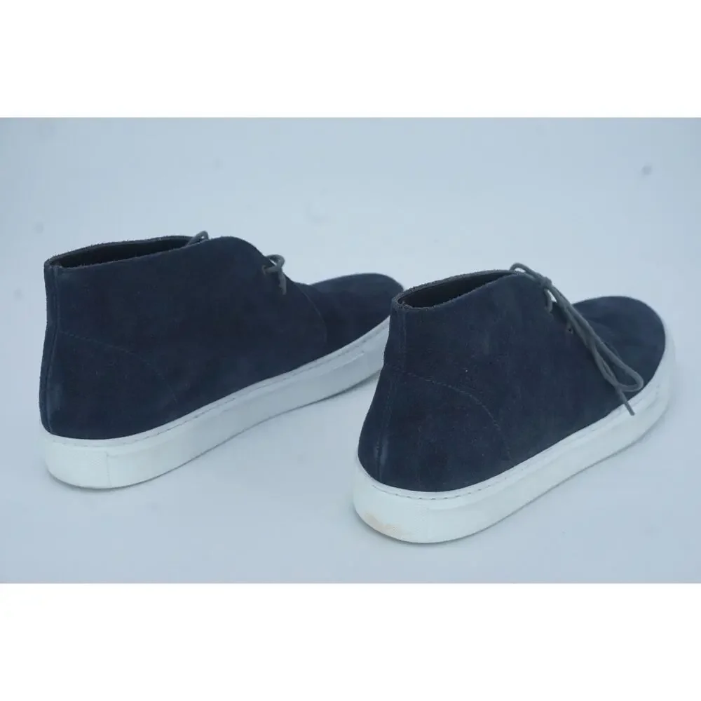 To Boot New York Argento Blue Suede Lace Up Sneakers Size 9.5 Chukka Lace up NIB